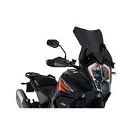 Motoplastic Bulle Puig 20816F Touring Plus Extra haute, acrylique haute résistance, fumé foncé
