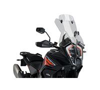 Puig 20817H Bulle Touring Plus avec Visière Protection renforcée, Fumé