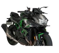 PUIG 20832V Déflecteur latéral nu pour KAWASAKI Z H2 vert