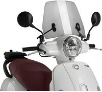 PUIG 20844W Vitre Trafic adaptable sur SYM FIDDLE 50 ie 4T AC E5 Transparente