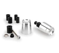 Puig 20855P Embouts de Guidon Modèle Sport Universal Argent