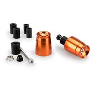 Puig 20855T Embouts de Guidon Modèle Sport Universal Orange