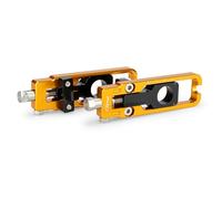 Puig 21000O Tendeur de chaîne en Aluminium anodisé usiné CNC avec système de réglage précis et marquage supérieur pour Un Ajustement Facile et sécurisé, Or