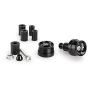 Puig Embouts de guidon 21016N Modèle Speed Aluminium Noir