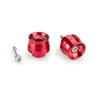 Puig Embouts de guidon 21020R Modèle Speed pour Honda Rouge