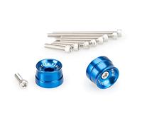 Puig 21030A Embouts de Guidon Modèle Speed pour Suzuki/Yamaha Bleu