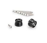 Puig Embouts de guidon 21030N Modèle Speed pour Suzuki/Yamaha Noir