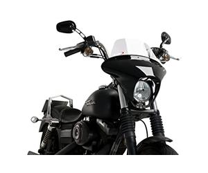 Puig 21050W Batwing SML Touring Protection renforcée, Transparent