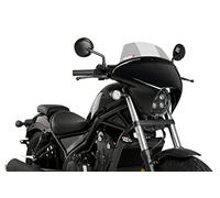 Puig 21064H Batwing SML Touring en ABS et PMMA avec écran réglable pour Une Protection aérodynamique maximale en Style Custom, Fumé