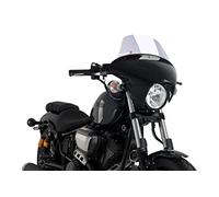 Puig 21078H Batwing SML Touring en ABS et PMMA avec écran réglable pour Une Protection aérodynamique maximale en Style Custom, Fumé