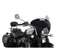 Puig 21116W Batwing SML Sport avec design aérodynamique en ABS pour protection frontale et esthétique custom sportive, Transparent