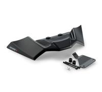 Puig 21135J Ailerons avant Naked en ABS de 3 mm avec design aérodynamique et effet downforce pour améliorer la stabilité et le contrôle de conduite, Noir Mat