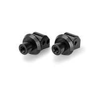 Puig 21232N Adaptateur Repose-pieds Passager Noir