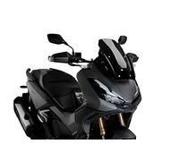 Motoplastic Bulle sport compacte Puig 21273N – Acrylique haute résistance, profil arrondi, Noir