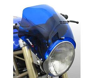 Puig 2127A Bulles courtes pour phares ronds usage spécifique, Bleu