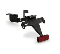 Puig 21283N Supports de Plaque Support de Plaque en Acier et Polyamide avec Inclinaison réglable, système de Fixation sécurisé et Design Sportif, Noir