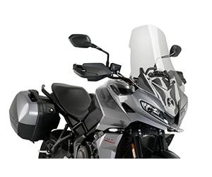 Puig 21317W Bulle Touring protection renforcée, Transparent