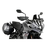 Puig 21318N Bulle Sport compacte et aérodynamique en acrylique haute résistance aux chocs, avec profil arrondi et design sportif qui améliore la protection et la visibilité, Noir