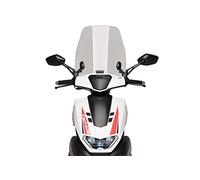 Puig 21330H Urban Saute-Vent pour Scooter de Plus Grande Hauteur avec Protection aérodynamique optimisée pour Usage Urbain, Fumé