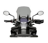 Puig 21336H Bulle Touring Haut et aérodynamique en Acrylique CN de 4 mm avec Profil Arrondi, Zone supérieure Plate et déflecteurs améliorant la Protection, Fumé