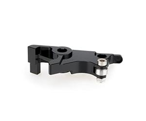 Puig 21345N Leviers adaptateur usiné en aluminium Ergal 7075 anodisé pour système de levier avec ajustement précis et haute résistance mécanique, Noir