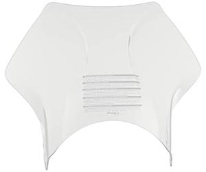 Puig 21348W Bulles Courtes pour phares Ronds Usage spécifique, Transparent
