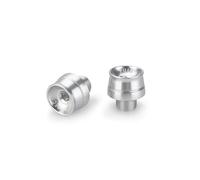 Puig 21359P Embouts de Guidon Modèle Speed Argent