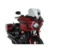 Puig 21366H Bulle New Generation Sport sportive et aérodynamique en acrylique de 3 mm avec design surélevé améliorant la protection et maintenant une large visibilité, Carbone