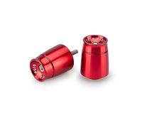 Puig 21375R Embouts de Guidon Modèle Sport Rouge