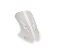 Puig 21393W Bulle Touring Haut et aérodynamique en Acrylique CN de 4 mm avec Profil Arrondi, Zone supérieure Plate et déflecteurs améliorant la Protection, Transparent