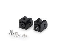 Puig 21415N Adaptateur Réglable Repose-pieds Pilote Noir