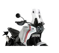 Puig 21438W Bulle Touring avec Visière Transparente conçue pour améliorer la protection aérodynamique, augmenter le confort en marche et offrir une expérience de conduite plus stable, sûre et agréable