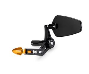Puig 21441O Protections de levier en aluminium usiné CNC avec réglage ajustable pour une sécurité et un contrôle maximum en conduite, Or