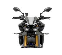 Puig 21471N Ailerons avant Naked en ABS de 3 mm avec design aérodynamique et effet downforce pour améliorer la stabilité et le contrôle de conduite, Noir