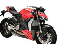 PUIG 21475J Déflecteur latéral nu pour DUCATI STREETFIGHTER V2 Noir mat