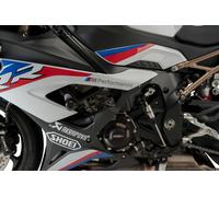 PUIG 21503N Panneau de protection moteur Track pour Champions adapté à BMW S1000RR Noir