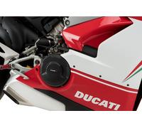 PUIG 21505N Piste de capots de protection pour champions adaptable sur DUCATI PANIGALE V4S Noir
