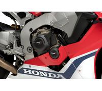 PUIG 21510N Piste de capots de protection pour champions adaptable sur HONDA CBR1000RR FIREBLADE SP Noir