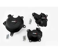 Puig 21513N Cache Protection Moteur Track pour Championship Noir