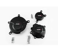 Puig 21515N Cache Protection Moteur Track pour Championship Noir