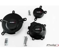 PUIG 21515N Capots de protection Track pour Champions adaptables sur SUZUKI GSX-R600 Noir