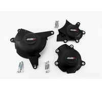 Puig 21517N Cache Protection Moteur Track pour Championship Noir