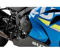 PUIG 21517N Panneau de protection moteur Track pour Champions adapté à SUZUKI GSX-R1000 Noir