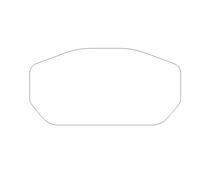 Puig 21527W Protection Dashboard en vinyle autocollant pour écran d’instruments avec protection anti-rayures et résistance UV, Transparent