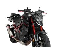Puig 21533J ailerons latéraux Naked avec design aérodynamique et effet downforce pour améliorer la stabilité et le contrôle en conduite, Noir Mat