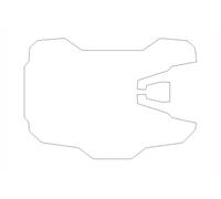 Puig 21547W Protection Dashboard en vinyle autocollant pour écran d’instruments avec protection anti-rayures et résistance UV, Transparent