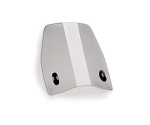 Puig 21568H Urban saute-vent pour scooter de plus grande hauteur avec protection aérodynamique optimisée pour usage urbain, Fumé