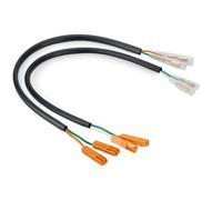 Puig 21582N Kit de câblage Plug&Play adaptateur pour installation sans coupure des éclairages de plaque et accessoires électriques, Noir