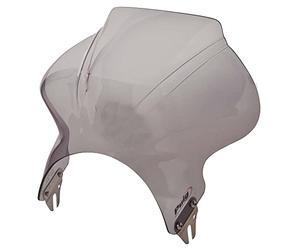 Puig 2174H Bulles courtes pour phares ronds usage spécifique, Fumé