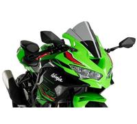 Puig 21767H Bulle Z-Racing aérodynamique et Sportive en Acrylique de 3 mm avec Double Hauteur et canaux latéraux améliorant Protection et stabilité, Fumé